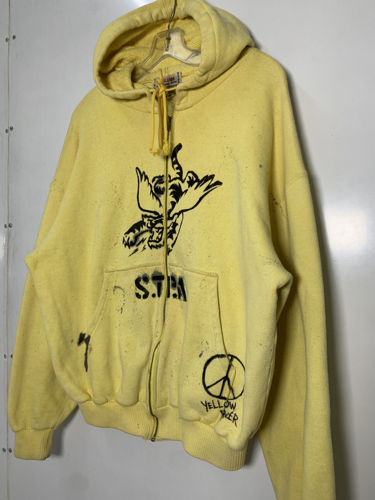 Other Vintage Raw Cotton Military Inspired zip-hoodie Size US L / EU 52-54 / 3 - 3 Thumbnail
