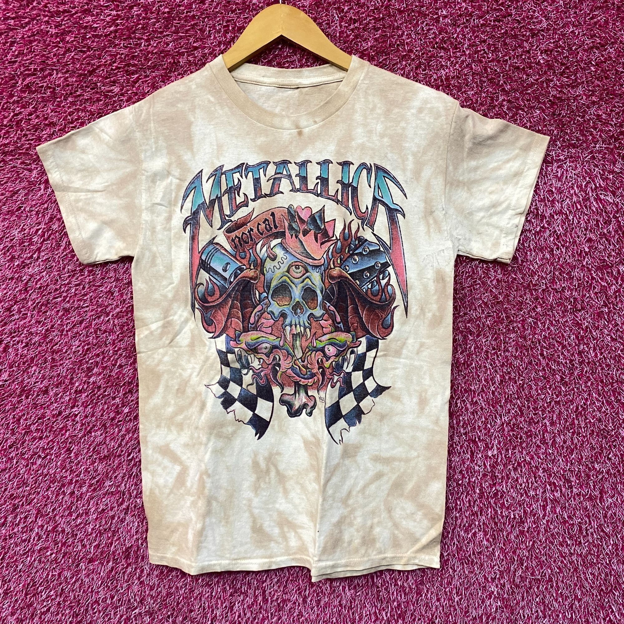 Band Tees × Vintage Metallica Norcal Tiedye Rock tshirt size small Size US S / EU 44-46 / 1 - 1 Thumbnail