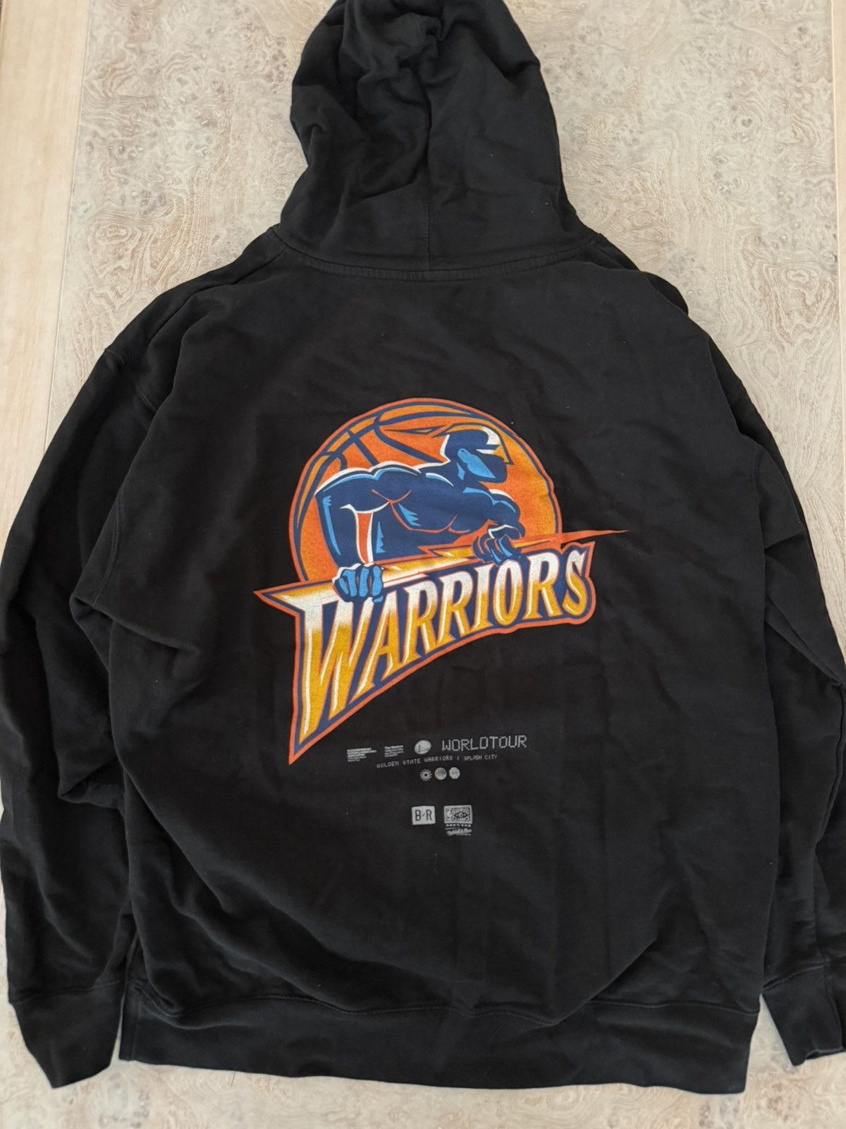 Mitchell & Ness Golden State Warriors Mitchell & Ness Black Pullover Hoodie Size US XXL / EU 58 / 5 - 6 Thumbnail