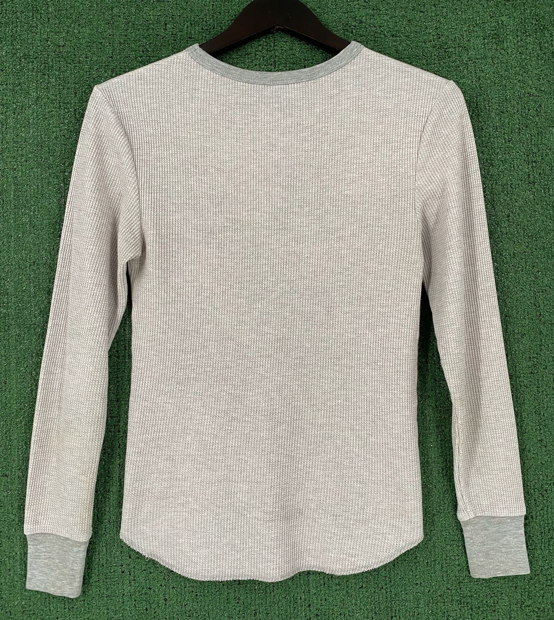 Highland Y2K Highland Cotton Blend Long Sleeve Thermal Shirt XXS Size XXS / US 00 / IT 34 - 6 Thumbnail