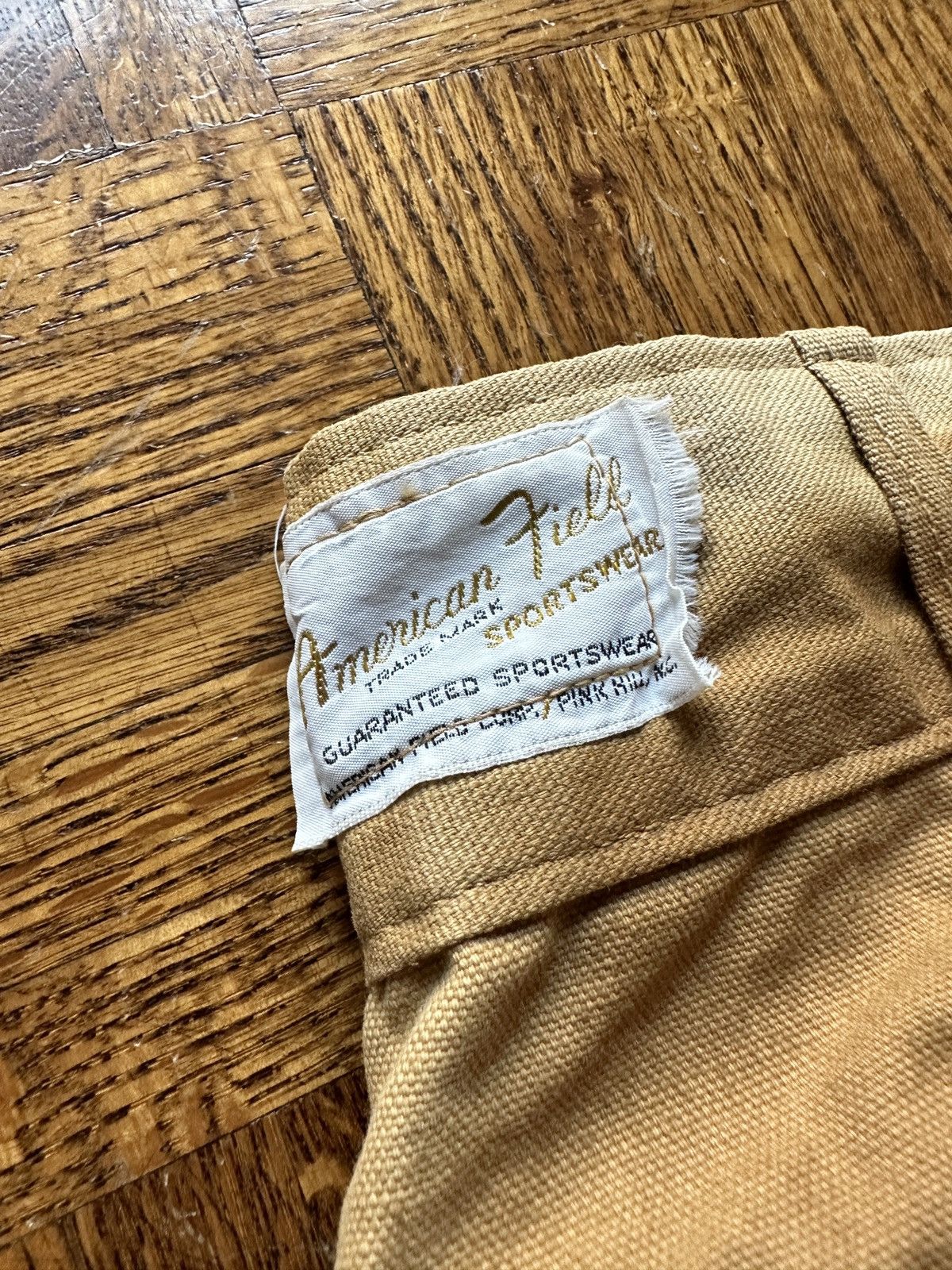 Vintage Vintage 70s Faded Double Knee Leather Hunting Pants Size US 36 / EU 52 - 4 Thumbnail
