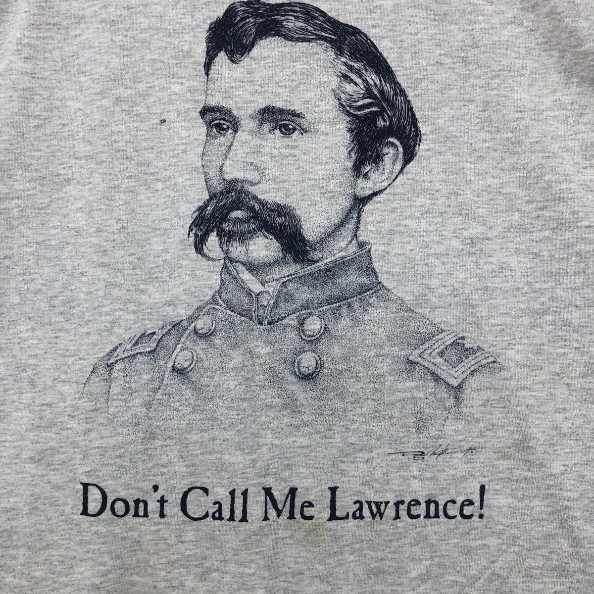 Vintage Vintage 90s Don't Call Me Lawrence" Civil War Joshua Size US L / EU 52-54 / 3 - 3 Thumbnail