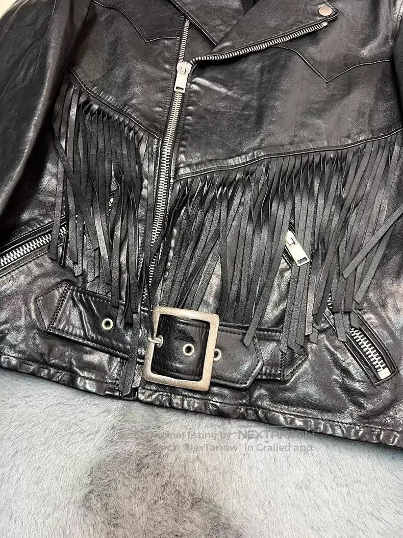 Saint Laurent Paris Saint Laurent Paris Motorcycle Leather Jacket Size US S / EU 44-46 / 1 - 5 Thumbnail