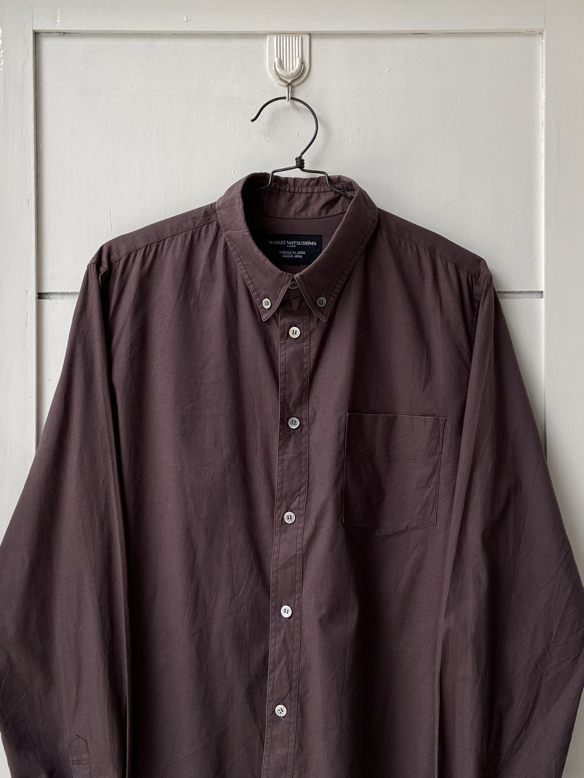 Masaki Matsushima MASAKI MATSUSHIMA Brown Shirt Size US M / EU 48-50 / 2 - 10 Thumbnail
