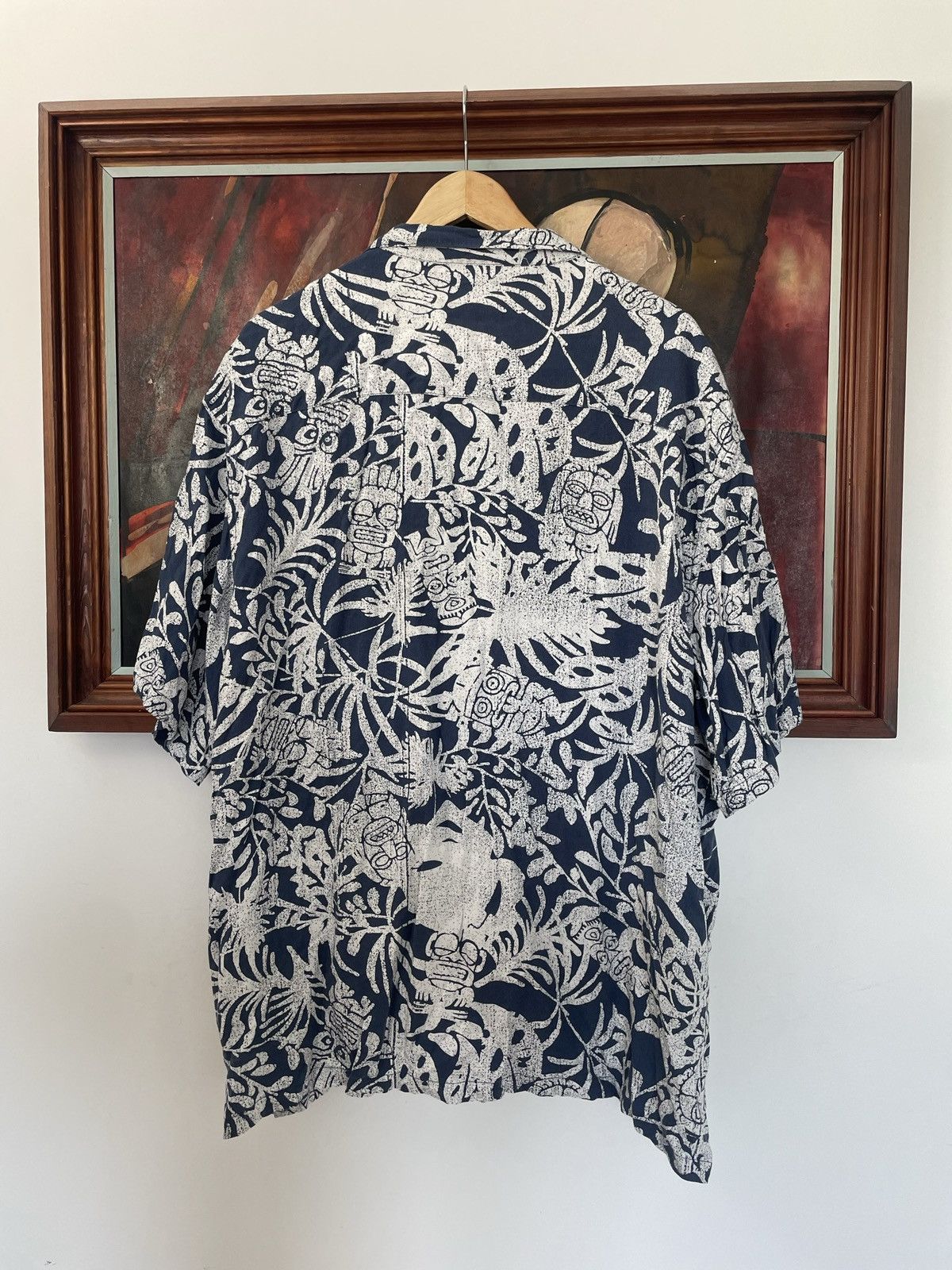 Carhartt Carhartt Viscose Summer Button Up Shirt Tiki Mono Fullprint Size US XXL / EU 58 / 5 - 2 Thumbnail