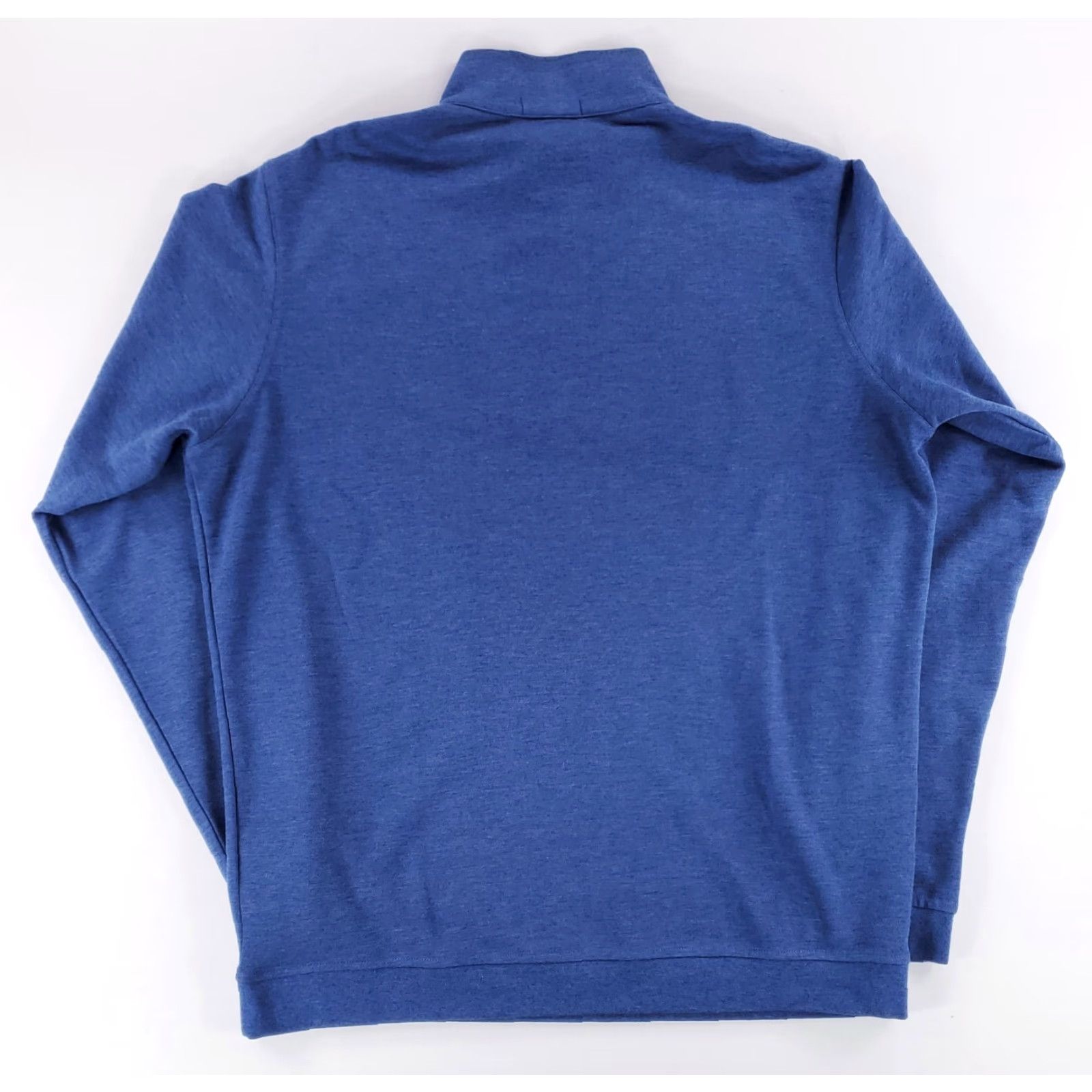Peter Millar Peter Millar Crown Comfort 1/4 Zip Pullover Long Sleeve Golf Mens L Blue Size US L / EU 52-54 / 3 - 4 Thumbnail