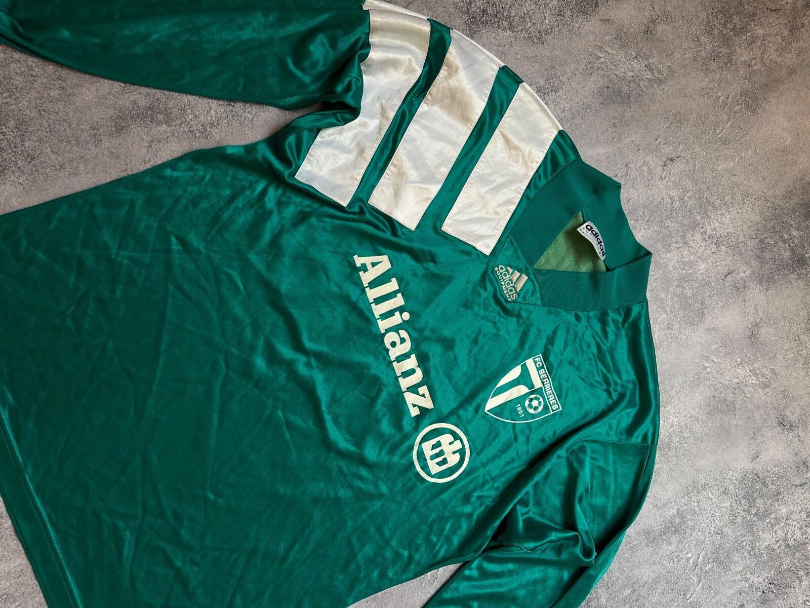 Adidas Adidas Eqt FC Serrières Neuchâtel L/S Football Shirt Jersey Size US L / EU 52-54 / 3 - 2 Thumbnail