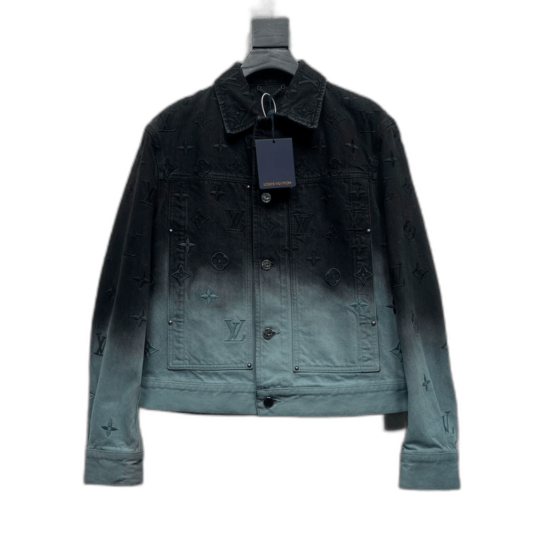 Louis Vuitton Louis Vuitton Gradient Denim Jacket Size 46-2506 Size US L / EU 52-54 / 3 - 1 Thumbnail