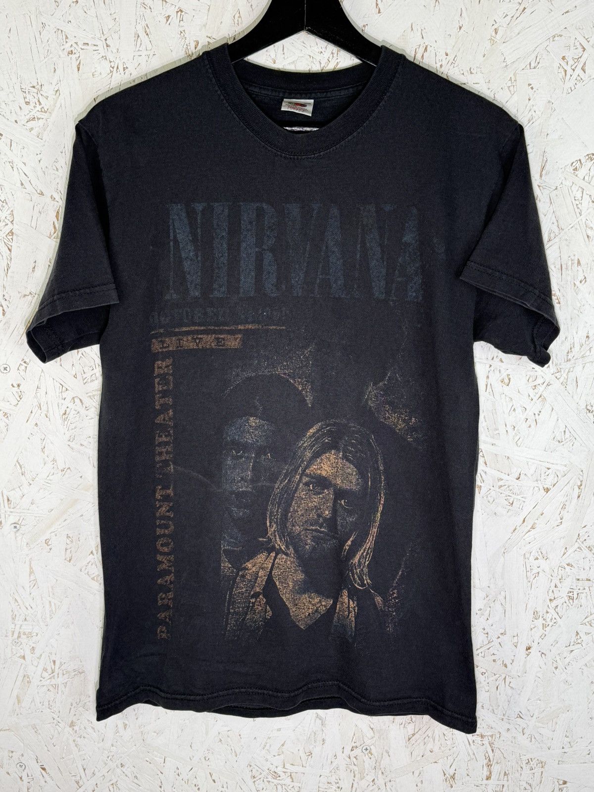 Band Tees × Nirvana Kurt Cobain fuck | Grailed