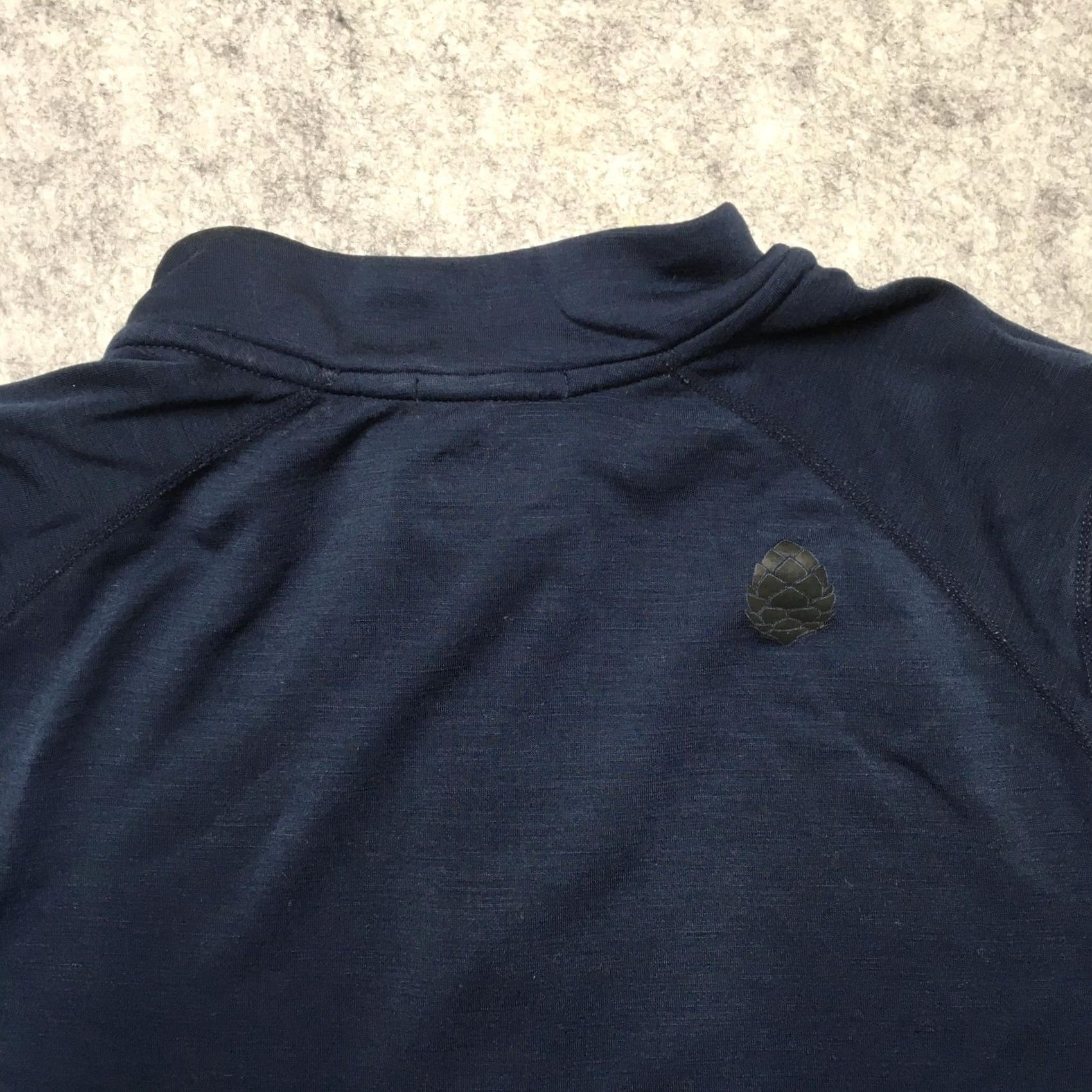 Layer 8 Stio Shirt Mens XL Blue Merino Wool 1/4 Zip Long Sleeve Base Layer Hiking Size US XL / EU 56 / 4 - 6 Thumbnail
