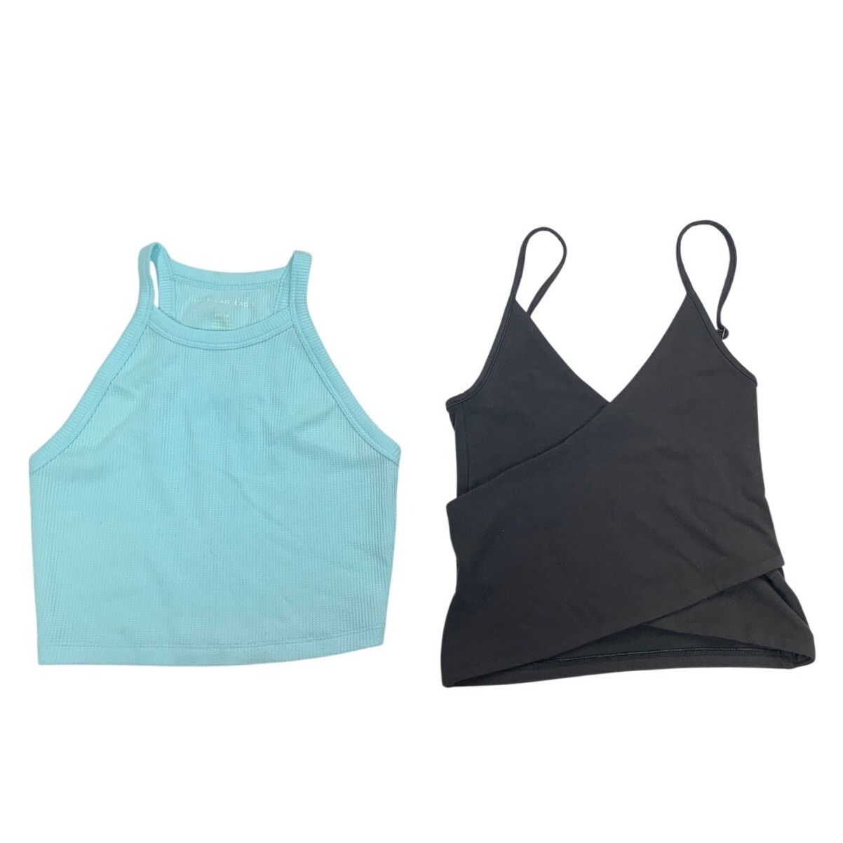 American Eagle Outfitters 2 New American Eagle Womens Small Thin Strap Tank Tops Size S / US 4 / IT 40 - 1 Thumbnail