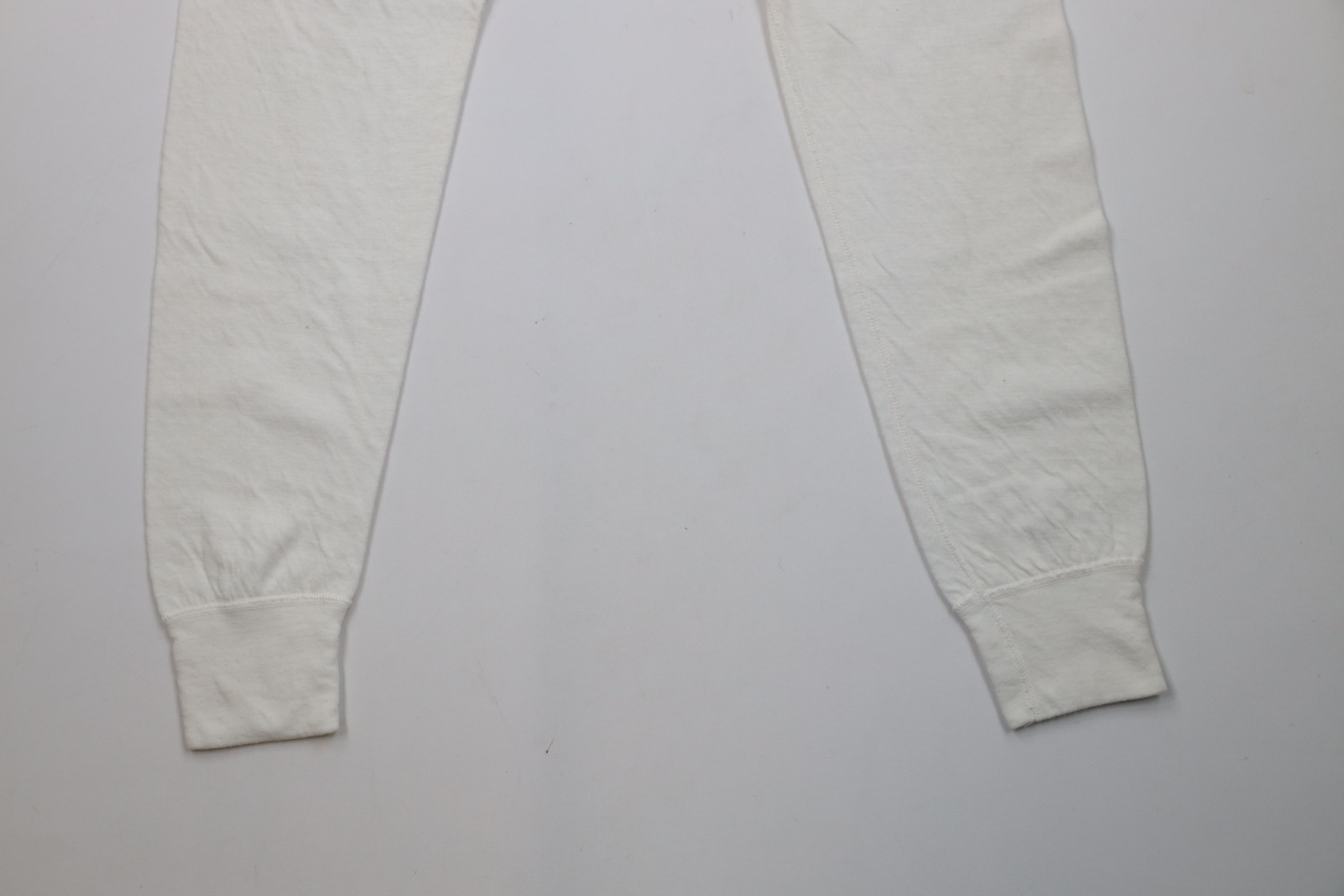 Vintage Vintage 60s 70s Streetwear Thermal Cuffed Joggers Pants USA Size 25" / US 0 / IT 36 - 4 Thumbnail