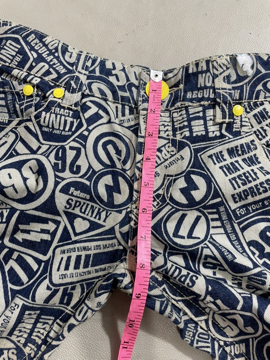 Hysteric Glamour Statement spell out printed Jeans hysteric style Size US 32 / EU 48 - 8 Thumbnail