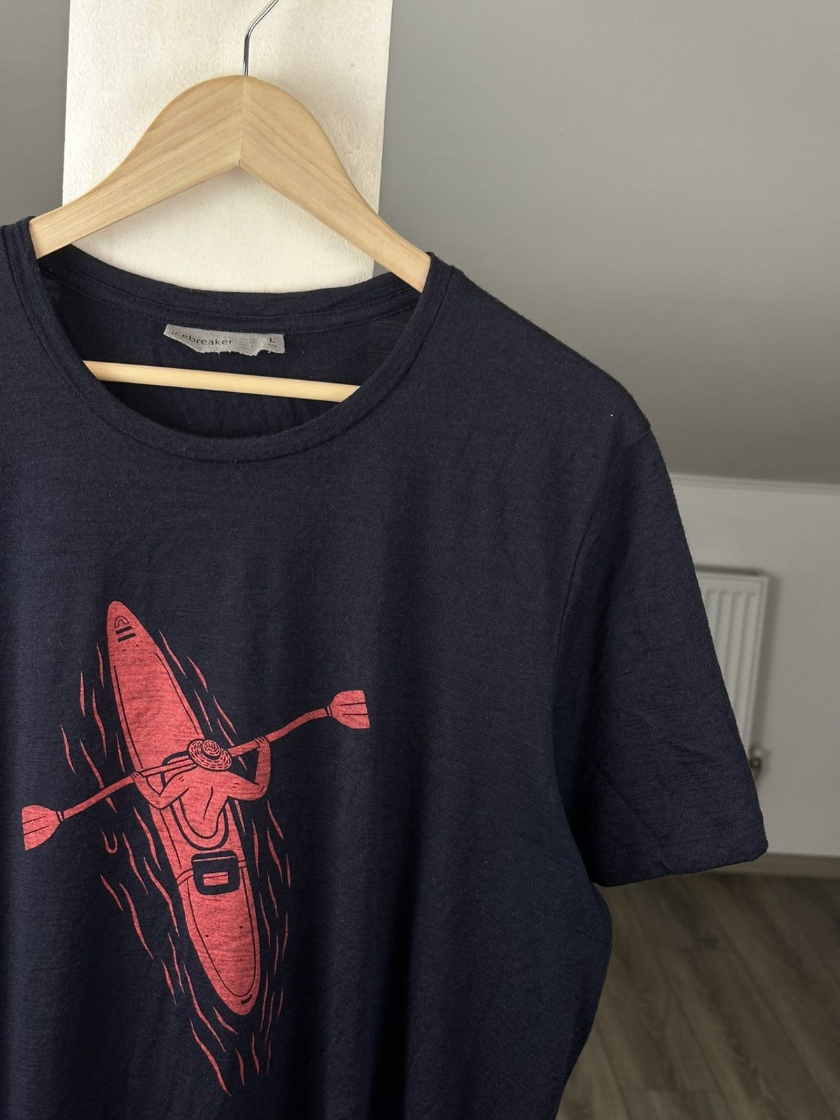 Icebreaker Icebreaker Pure Merino Tee Big Logo Size US L / EU 52-54 / 3 - 3 Thumbnail