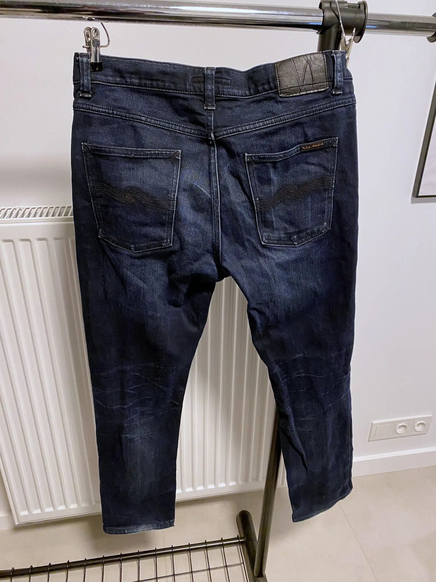 Nudie Jeans Nudie Jeans Lean Dean Black NBlue denim jeans size W 33 L 32 Size US 33 - 1 Thumbnail