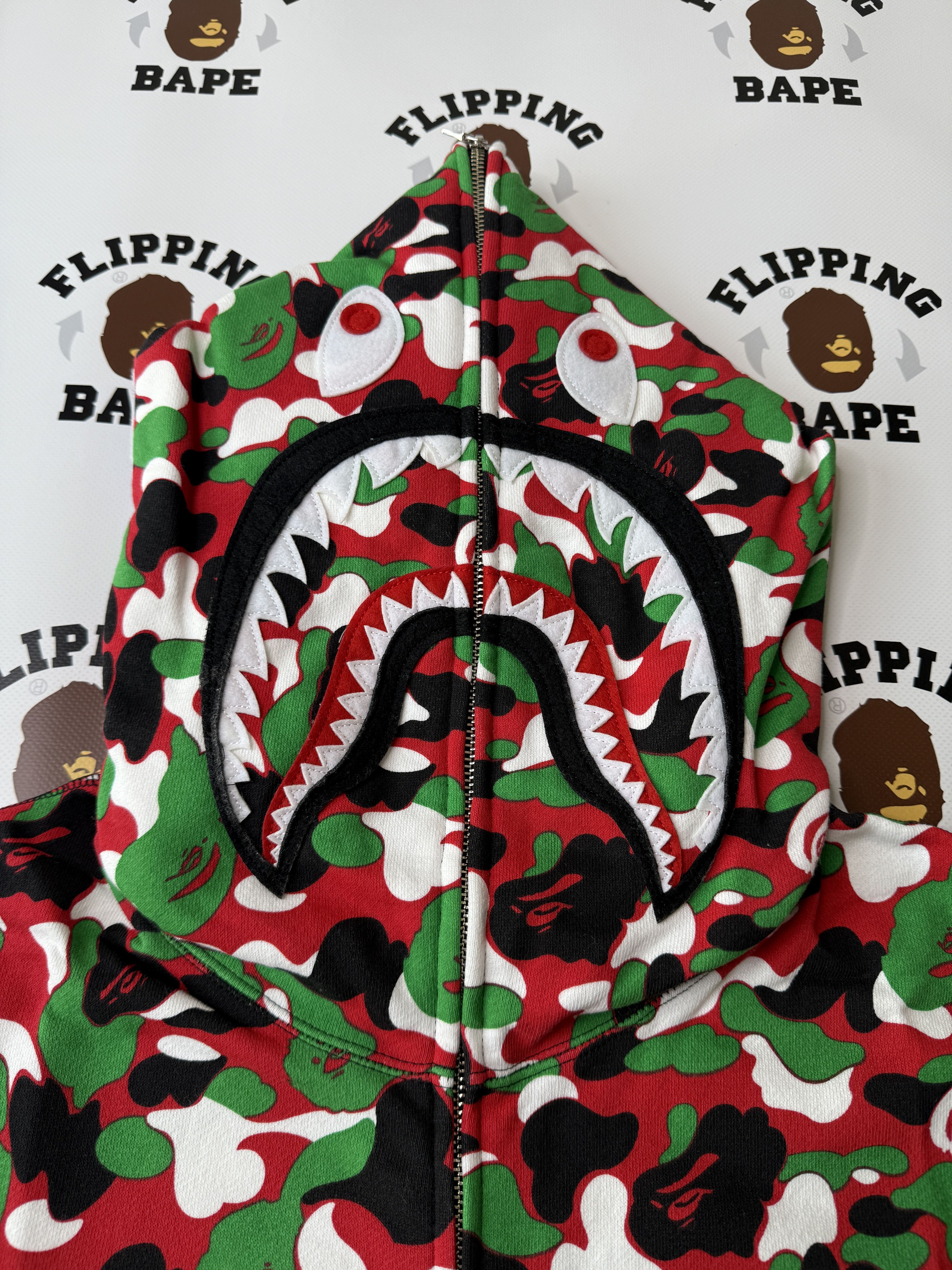 Bape BAPE DUBAI SEPARATE SHARK FULL ZIP HOODIE Size US XL / EU 56 / 4 - 4 Thumbnail