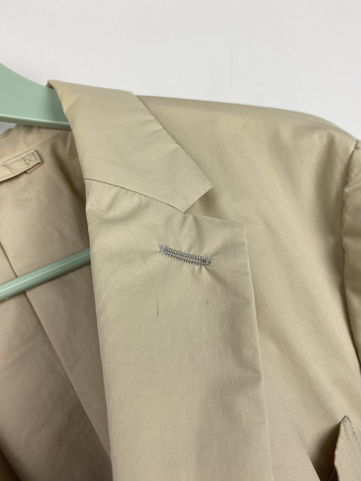 Prada Prada 2009 Cotton Beige Blazer Jacket Size 50 Size 50R - 4 Thumbnail