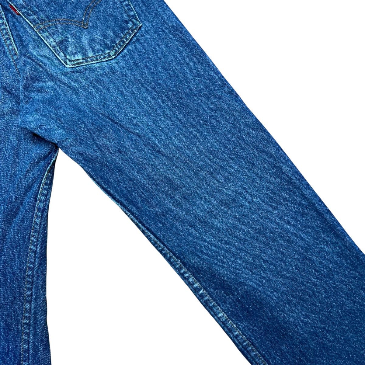 Levi's Vtg 1980s Levi’s 701 Button Fly Student USA Blue Denim Pants Size 25" / US 0 / IT 36 - 16 Thumbnail