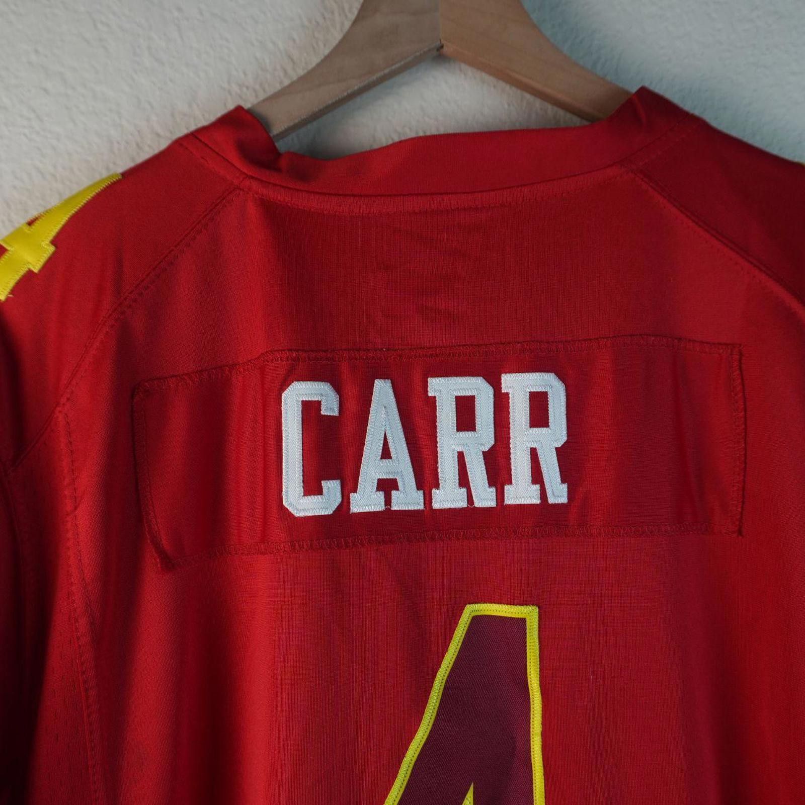 NFL NFL Jersey Men's L Red AFC Derek Carr Pro Bowl Size US L / EU 52-54 / 3 - 5 Thumbnail