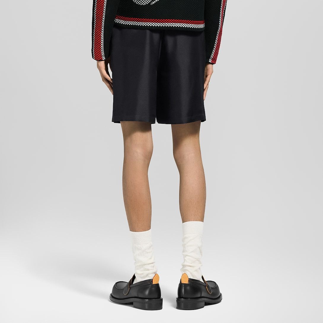 Louis Vuitton Printed Signature Silk Shorts Size US 32 / EU 48 - 3 Thumbnail
