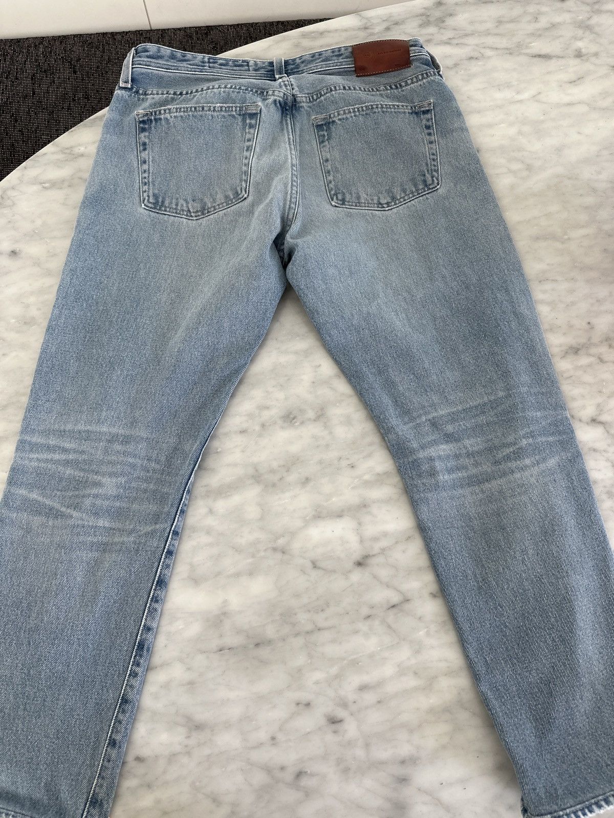 AG Adriano Goldschmied Slim straight AG jeans Size US 34 / EU 50 - 3 Thumbnail