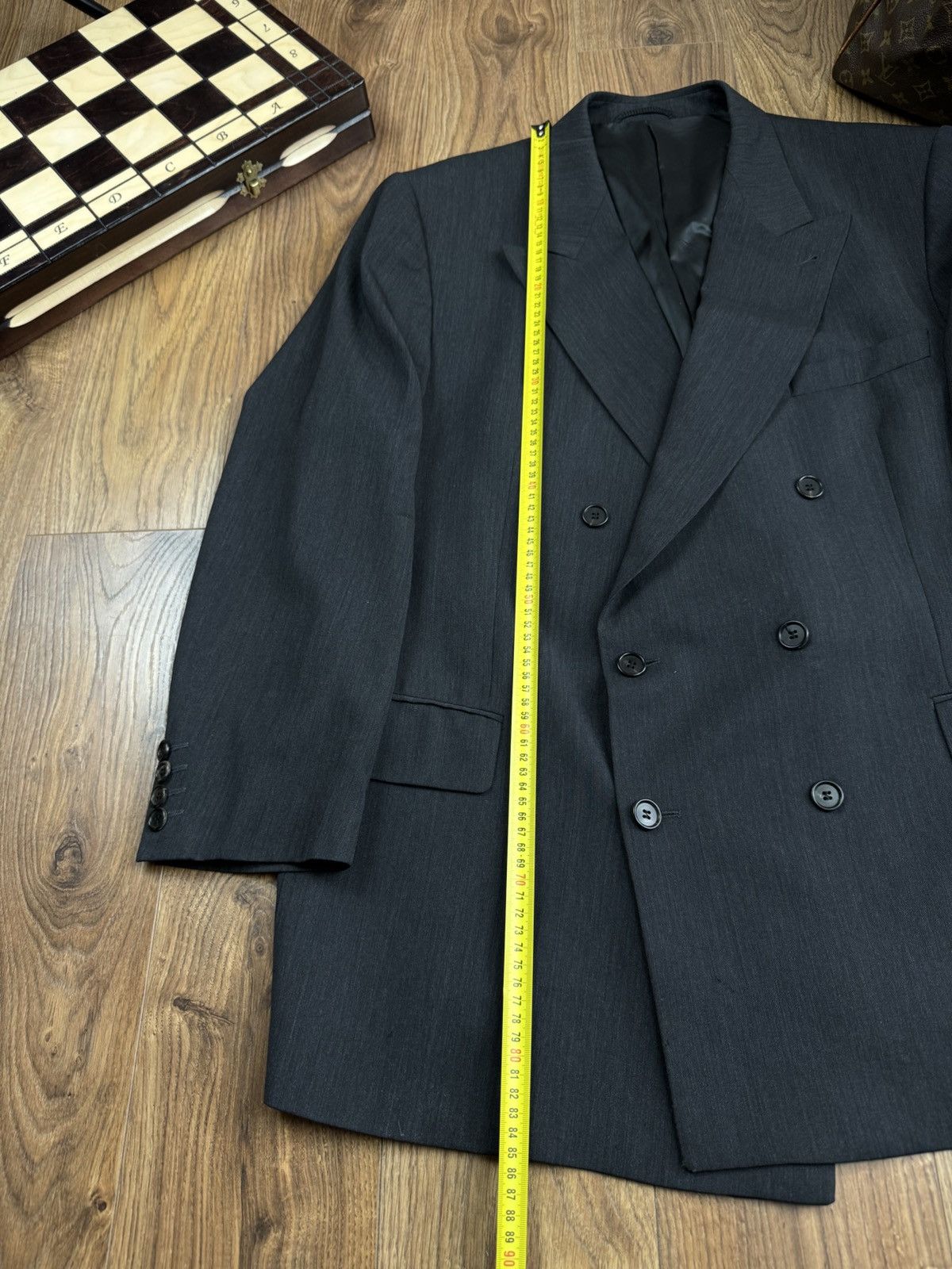 Ermenegildo Zegna Wool blazer Ermenegildo Zegna Italy original luxury item Size 50R - 4 Thumbnail