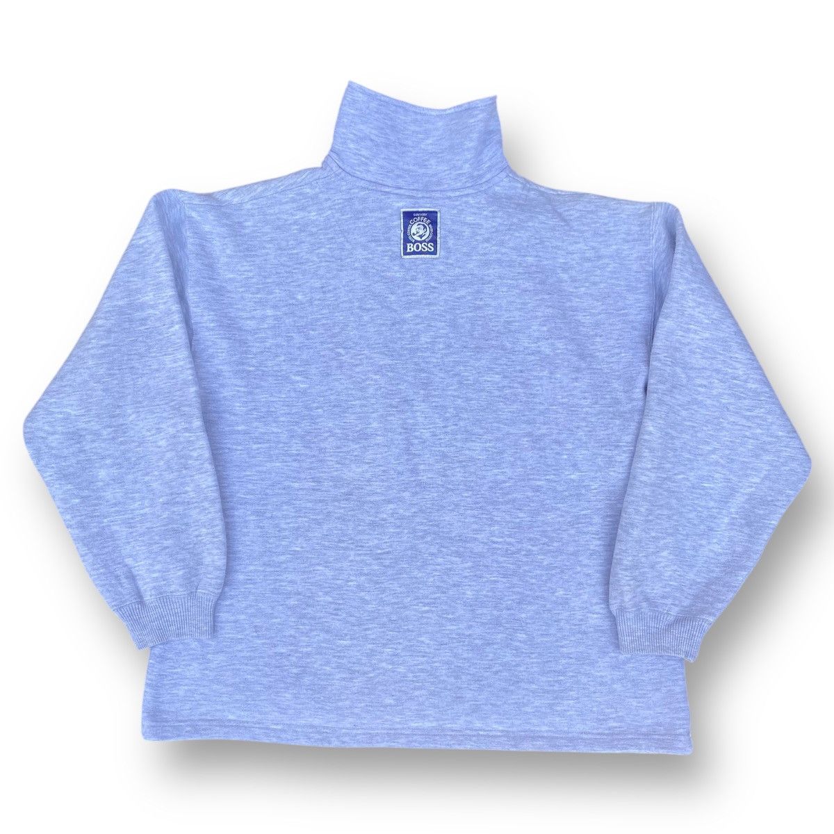 Japanese Brand × Vintage Vintage 90s Suntory Coffee Boss Half Zipper Sweatshirt. #E5 Size US M / EU 48-50 / 2 - 3 Thumbnail
