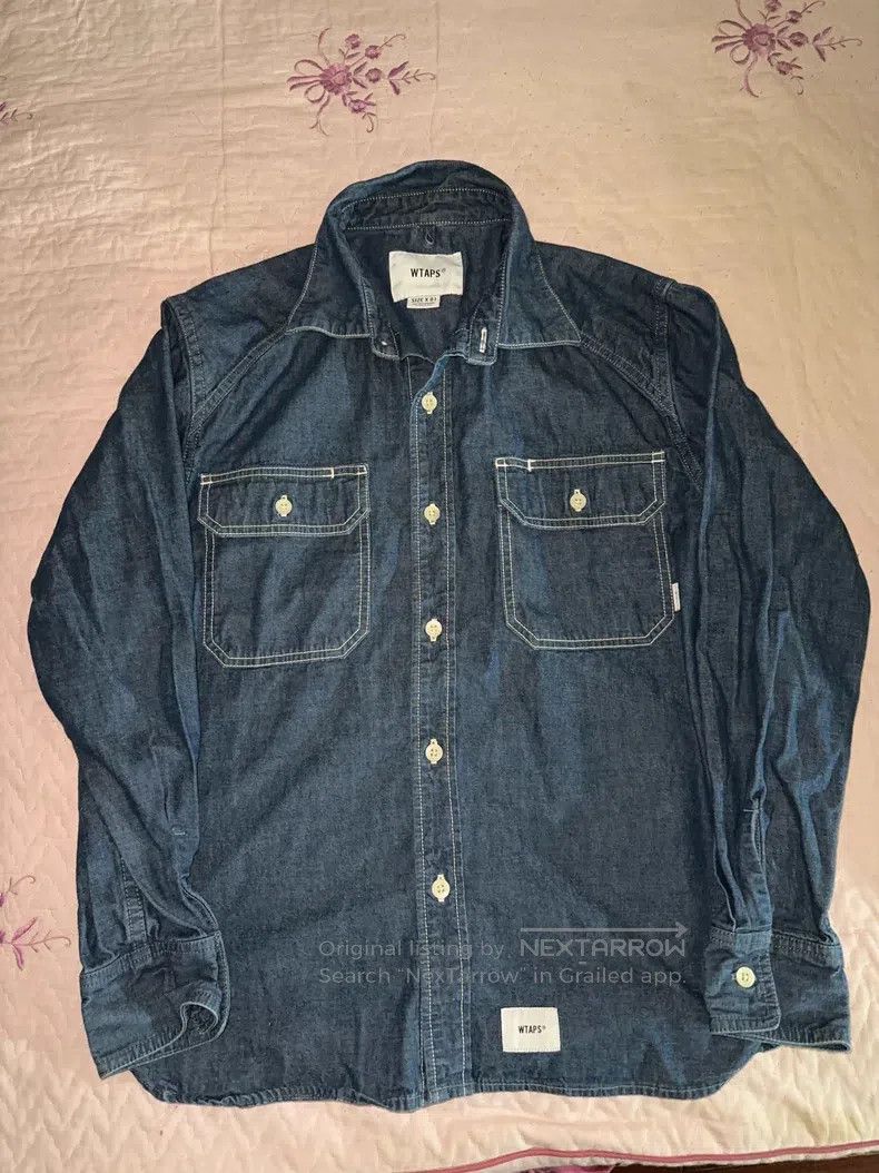 Wtaps Classic double pocket denim shirt jacket