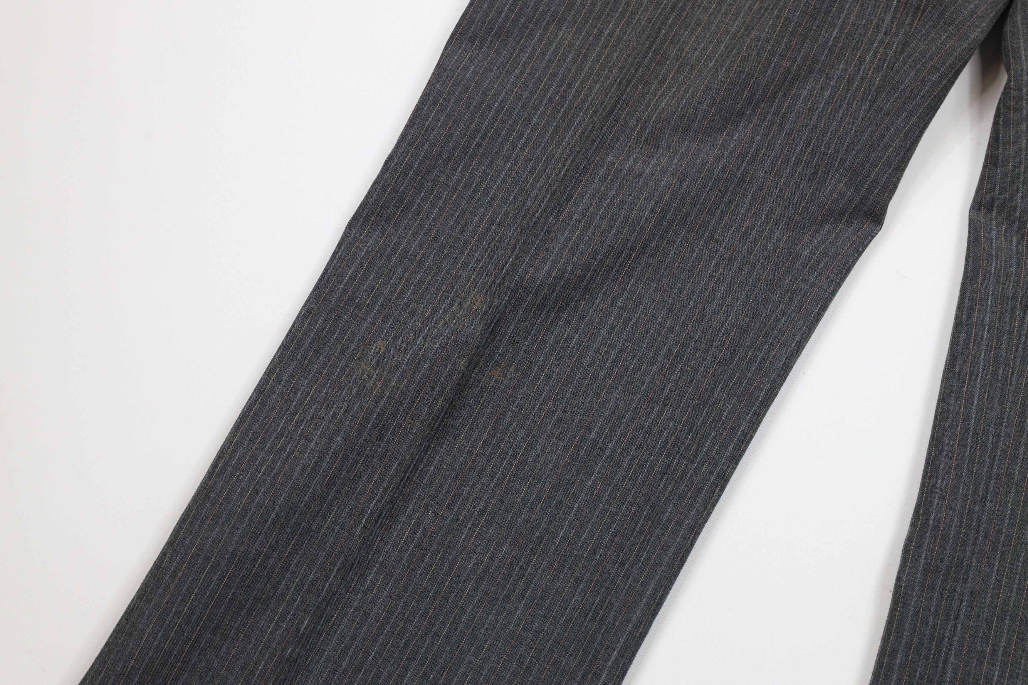 Vintage Vintage 70s Streetwear Wool Blend Striped Bell Bottoms Pants Size US 38 / EU 54 - 5 Thumbnail