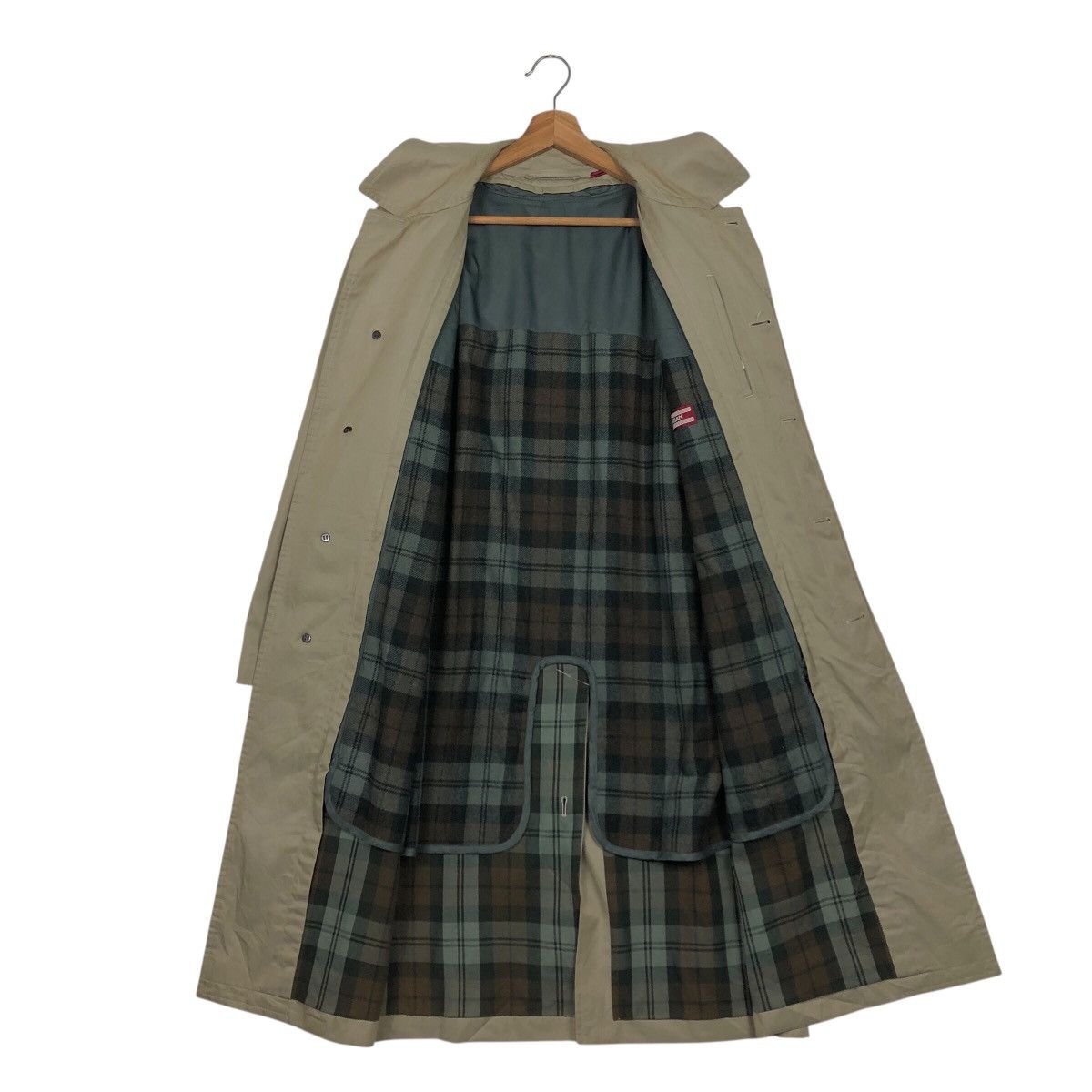 Yohji Yamamoto 📌Vintage Long Jacket Blanket Tartan Design D'Urban Size US M / EU 48-50 / 2 - 15 Thumbnail