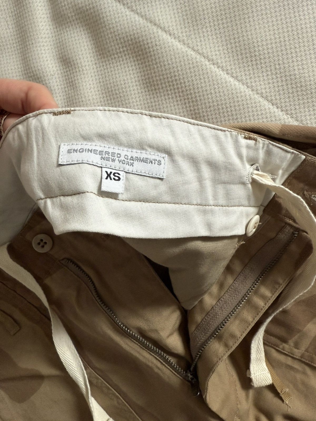 Engineered Garments Engineered Garments fatigue pant khaki animal print cotton Size US 28 / EU 44 - 3 Thumbnail