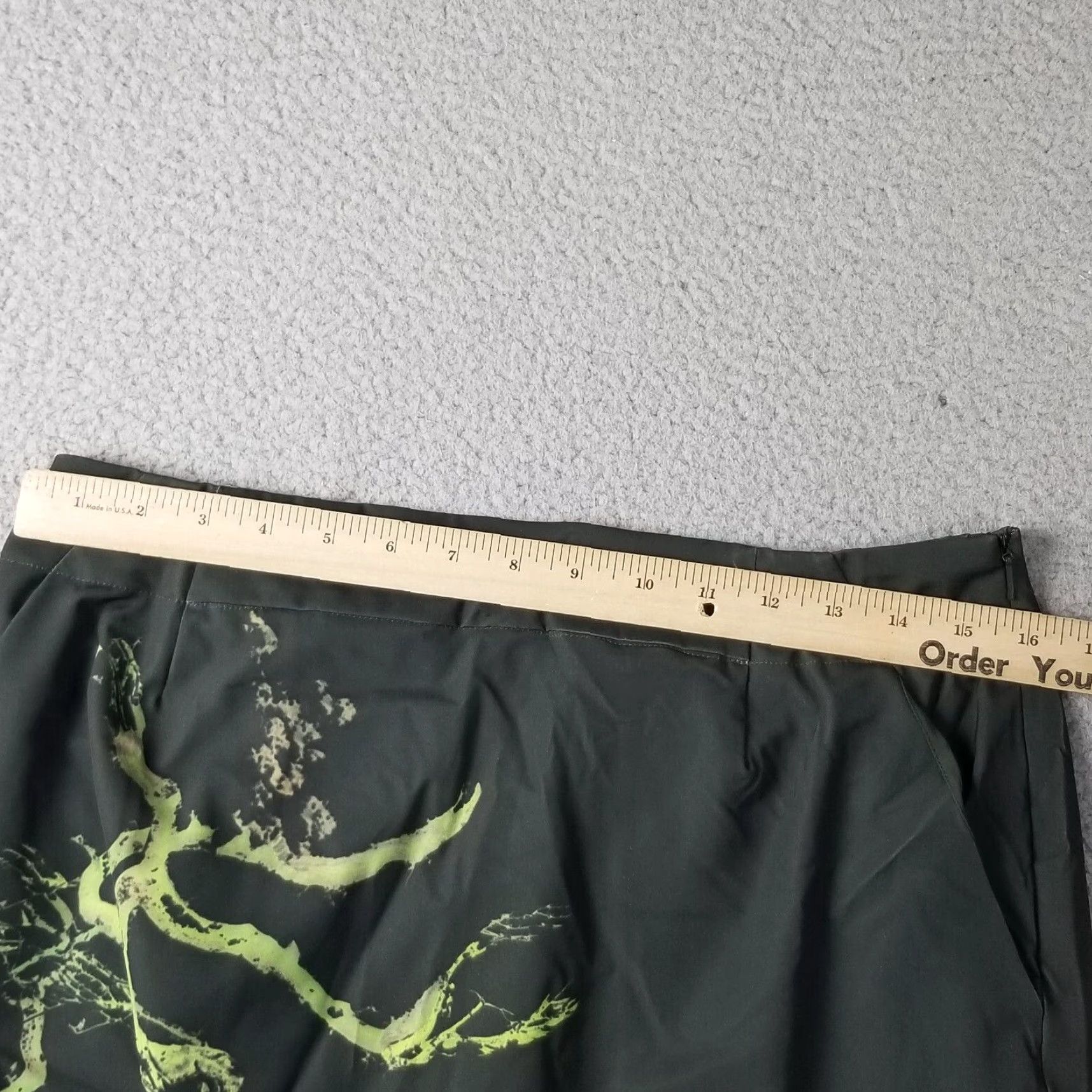 Nike Nike Women's Dri-FIT Golf Skort Skirt Green Size 6 Lighting Bolt Nwot Womens Size 28" / US 6 / IT 42 - 5 Thumbnail