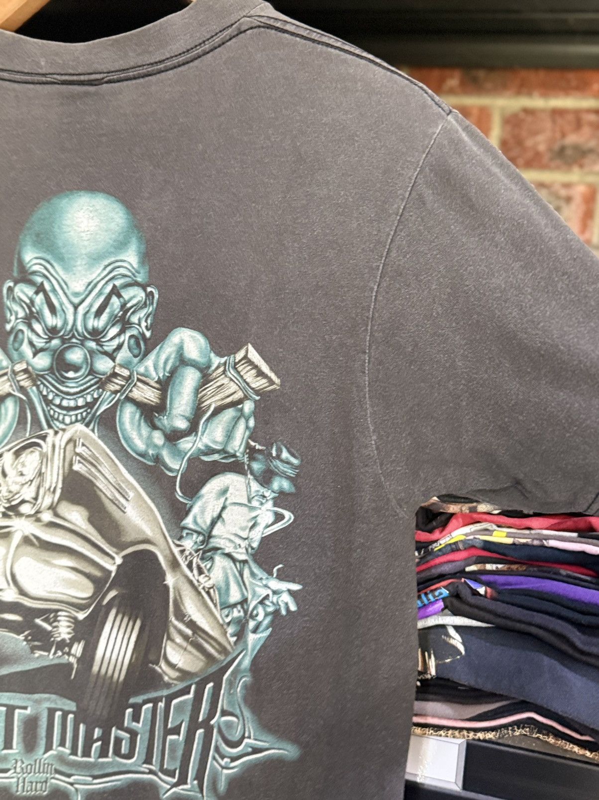 Fuck Art, Make Tees Thrashed Vintage 90s Rollin Hard The Puppet Masters Art Tee Size US M / EU 48-50 / 2 - 8 Thumbnail
