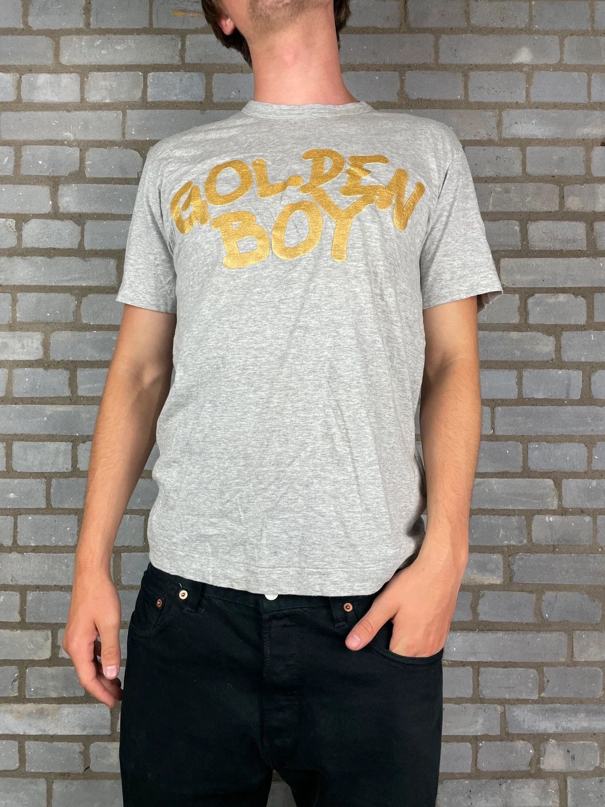 Comme des Garçons Homme Plus 2007 Archive Golden Boy T-shirt