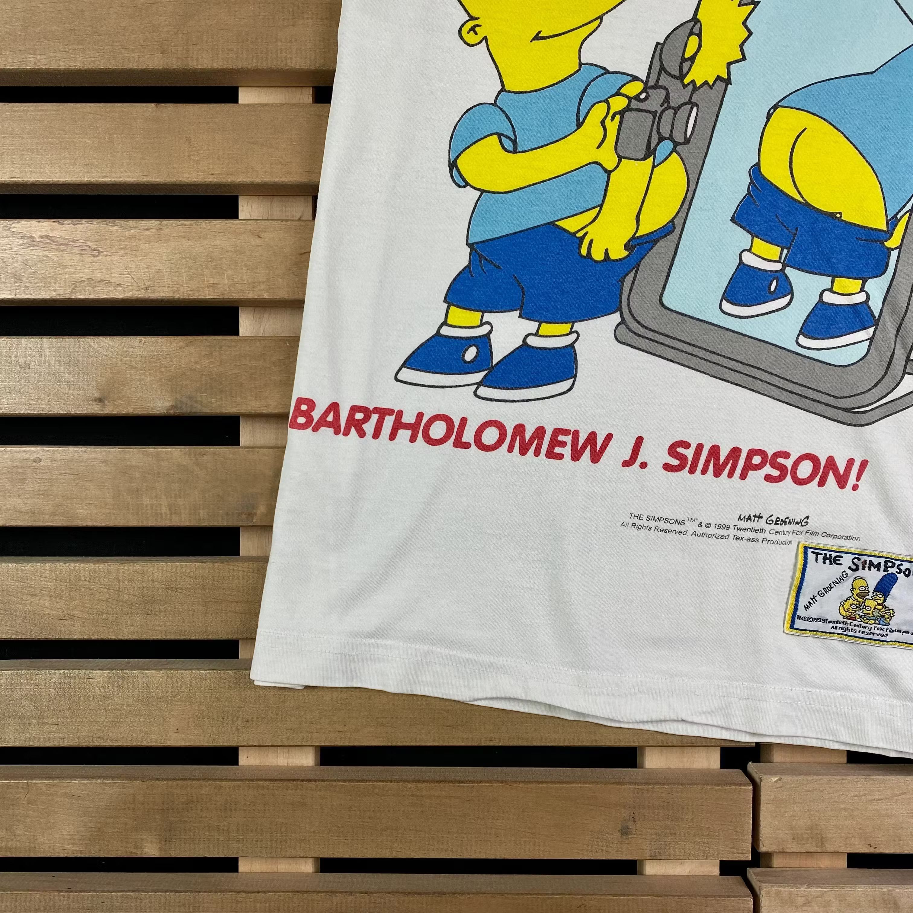 The Simpsons Vintage T Shirt The Simspons 1999 Bart Humor Size M Size US M / EU 48-50 / 2 - 3 Thumbnail