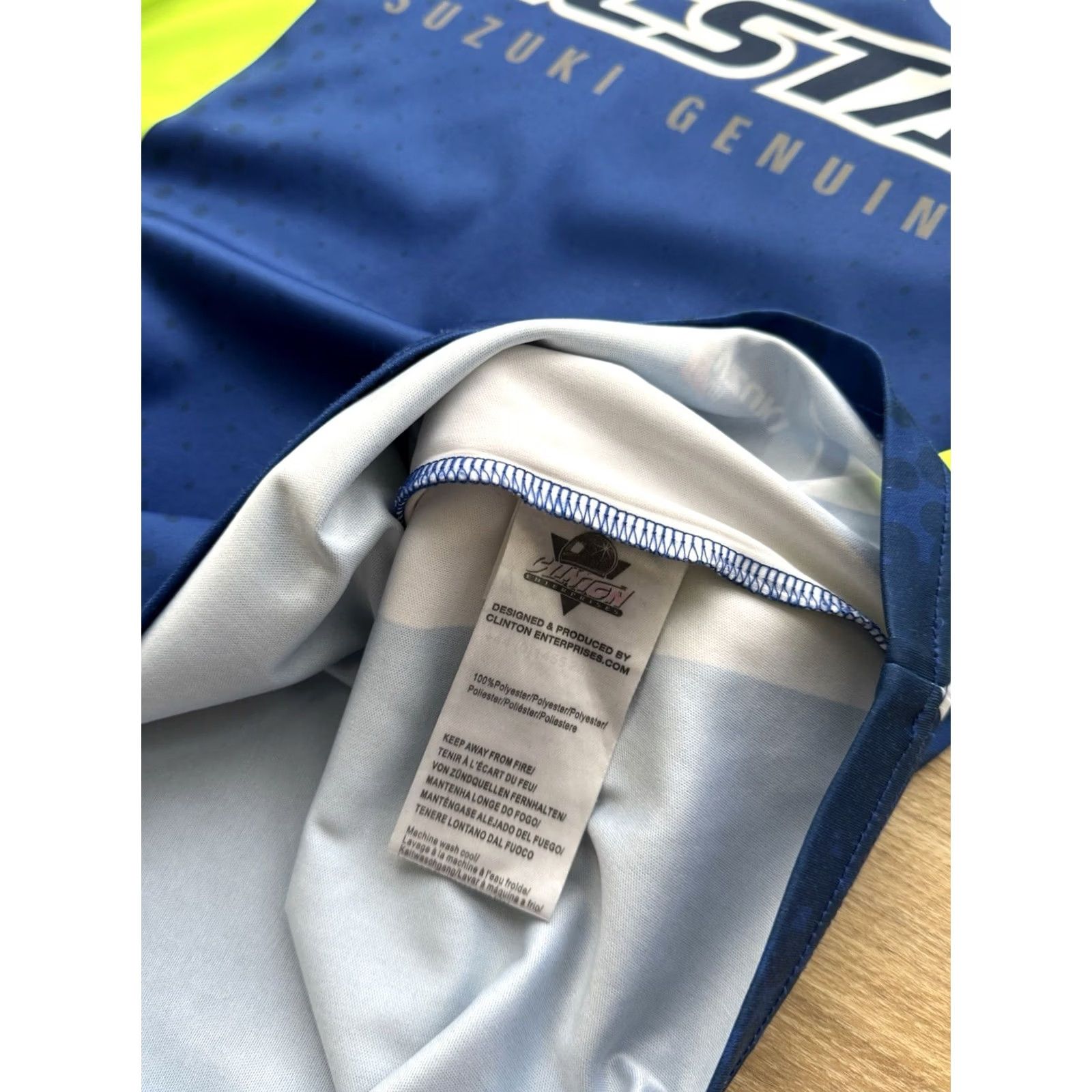 Vintage Suzuki Ecstar Racing Team T-Shirt Jersey Blue - Men S Size Jersey Short Sleeve 90s Retro Sports Car Official merchandise Size US S / EU 44-46 / 1 - 8 Thumbnail