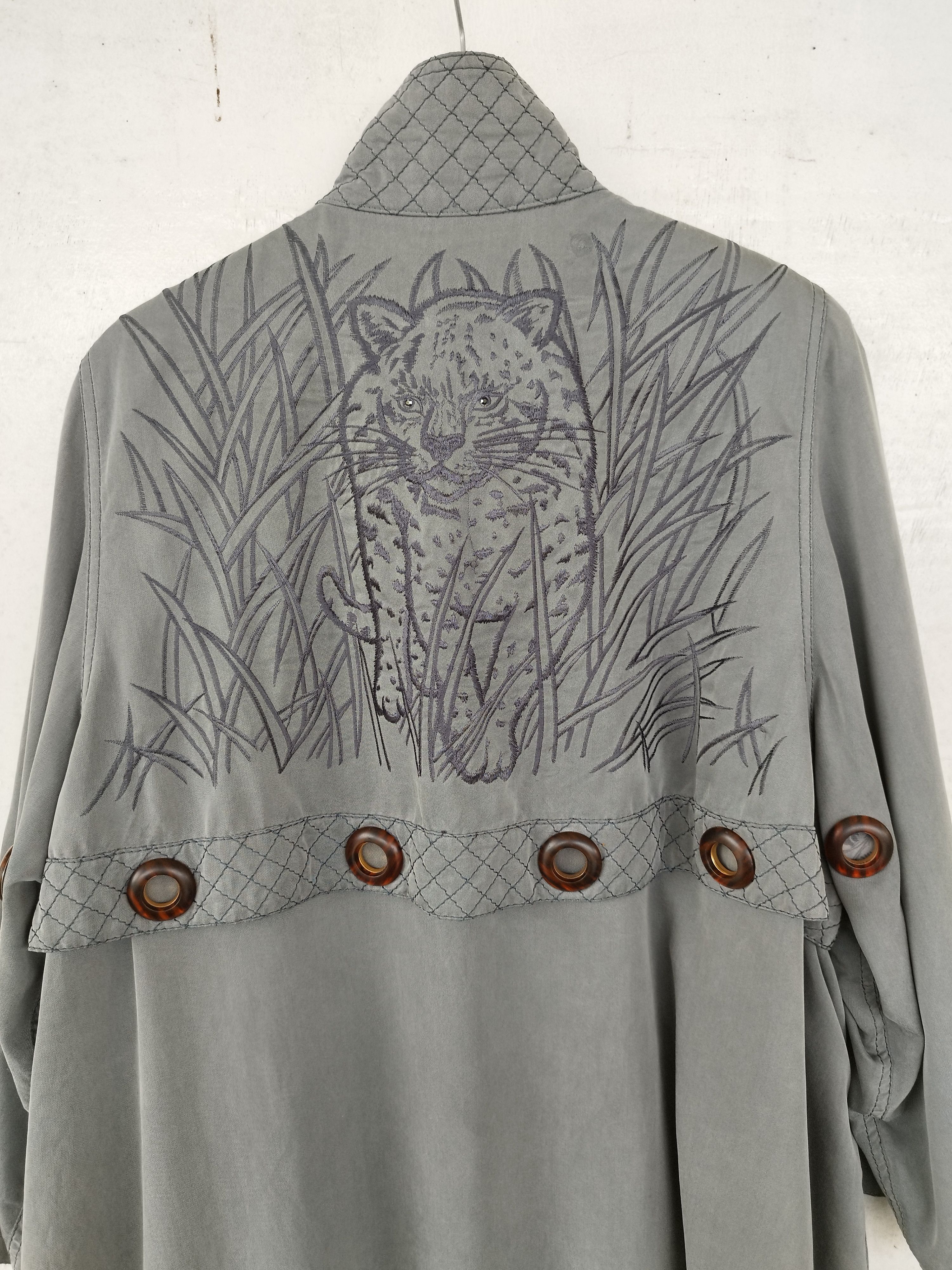 Beauty Beast Parka jacket Sukajan Tiger motive embroidery Size US L / EU 52-54 / 3 - 7 Thumbnail