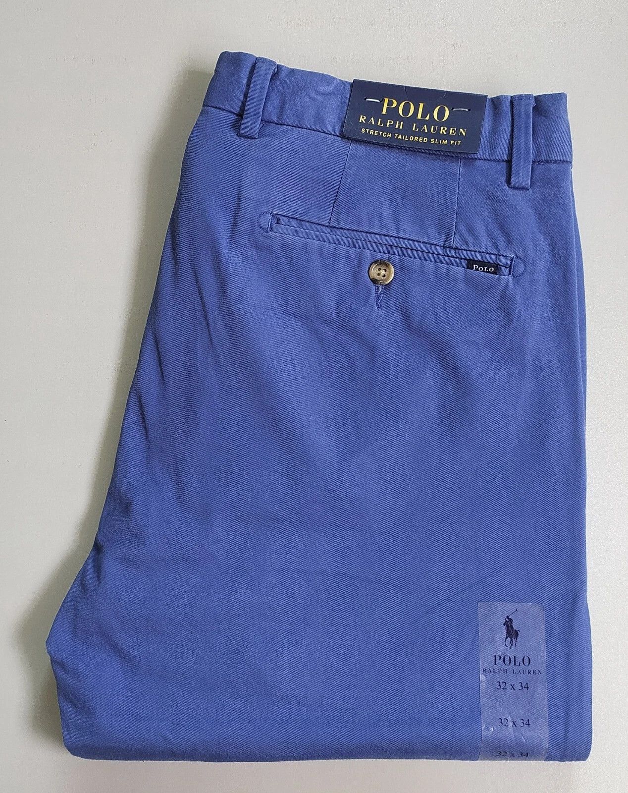 Polo Ralph Lauren Polo Ralph Lauren Stretch Slim Fit Chino Trouser FTP 0153 Size US 32 / EU 48 - 1 Thumbnail