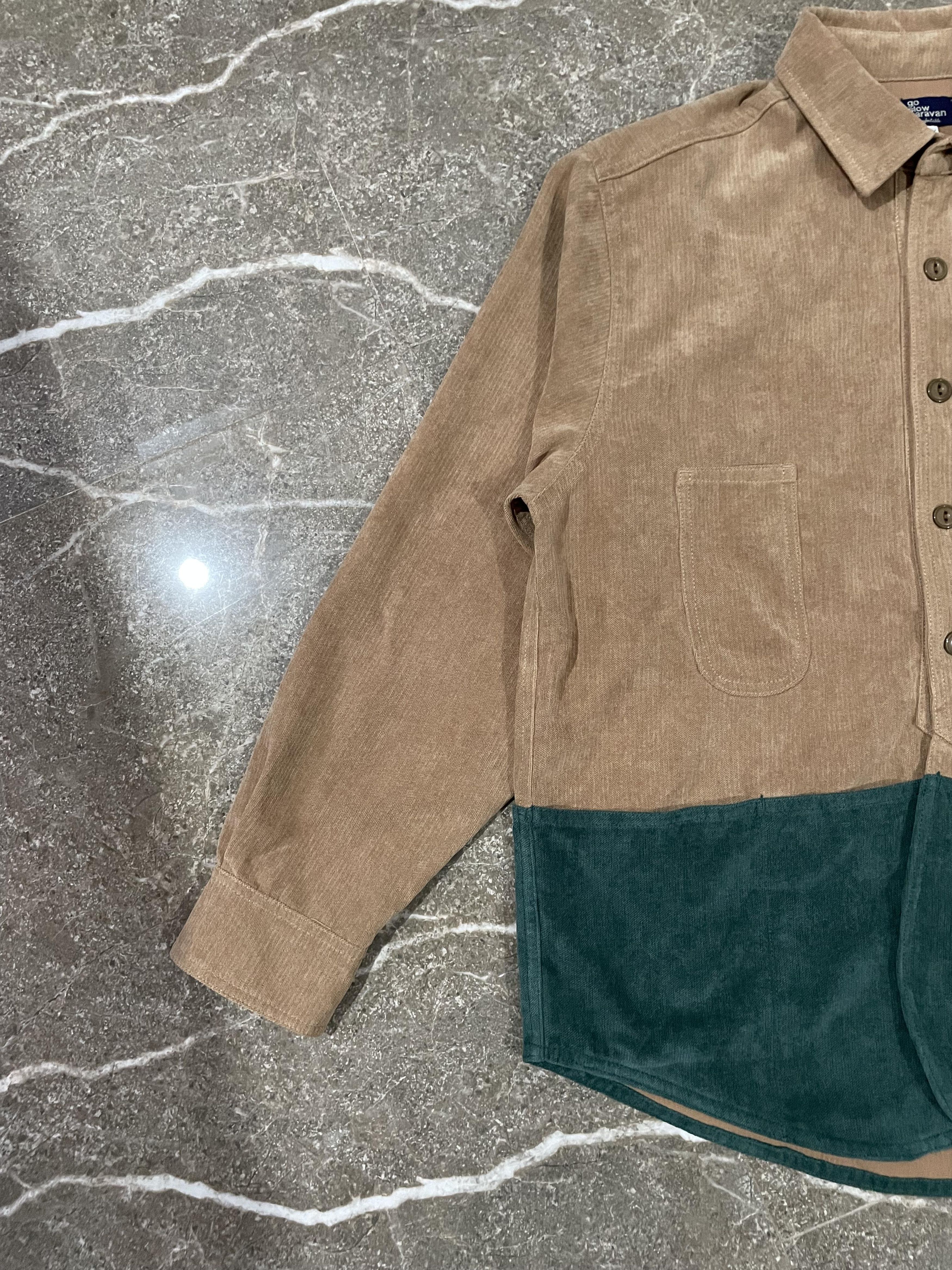 Japanese Brand × go slow caravan GSC 2 tone Button Up Polo Size US L / EU 52-54 / 3 - 4 Thumbnail