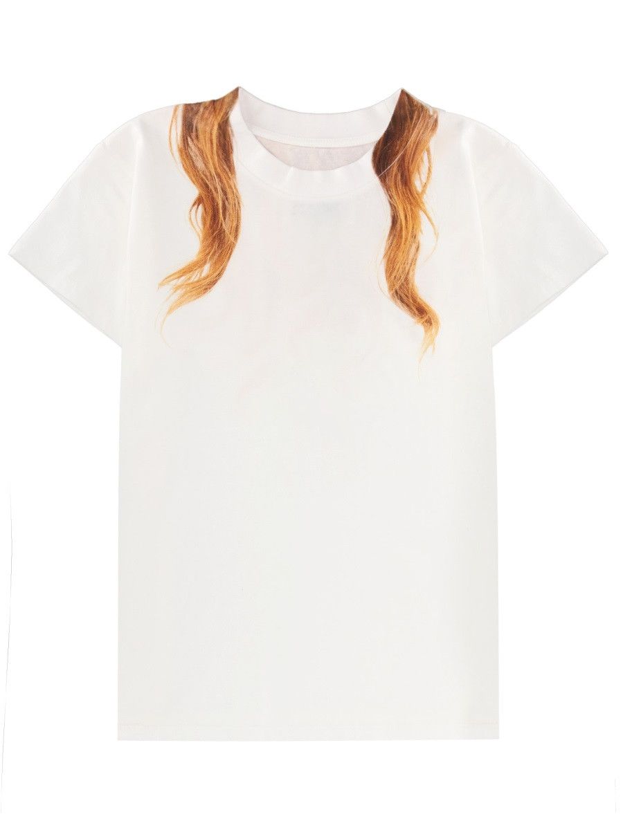 MM6 MM6 T-SHIRT WITH PRINT - WHITE Size S / US 4 / IT 40 - 1 Thumbnail