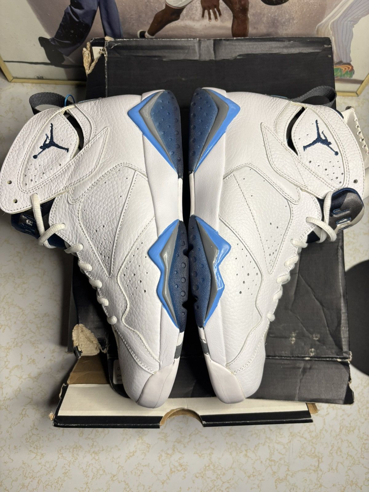 Jordan Brand Air Jordan 7 Retro French Blue Size US 10.5 / EU 43-44 - 4 Thumbnail