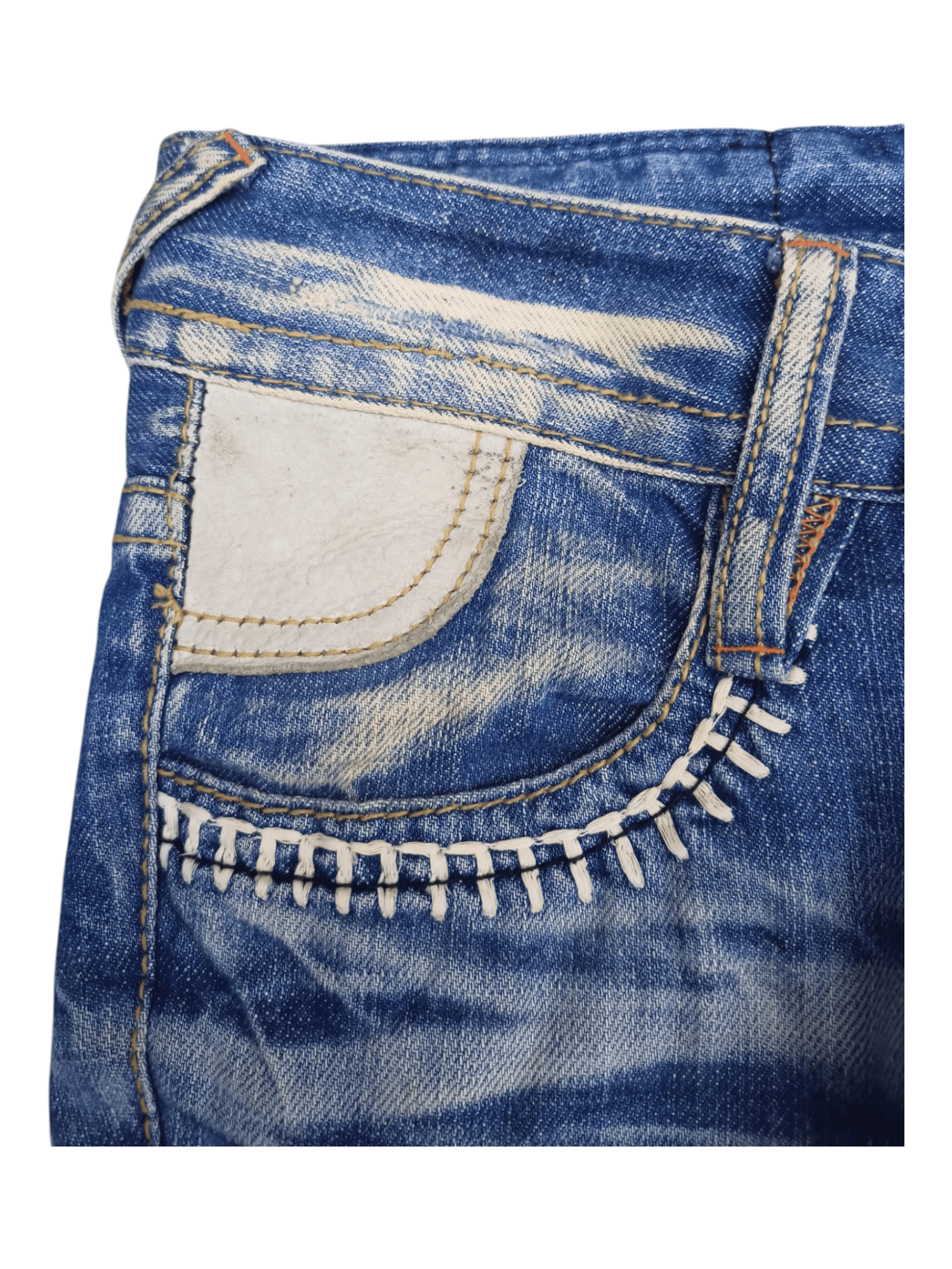 Japanese Brand LOLITA Zipper Back Pocket Low Rise Flare Jeans Size US 26 / EU 42 - 14 Thumbnail