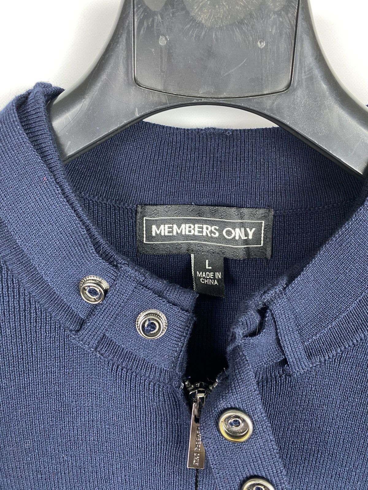 Members Only Members Only Cotton Knit Bomber Iconic Jacket Zip size L Size US L / EU 52-54 / 3 - 3 Thumbnail