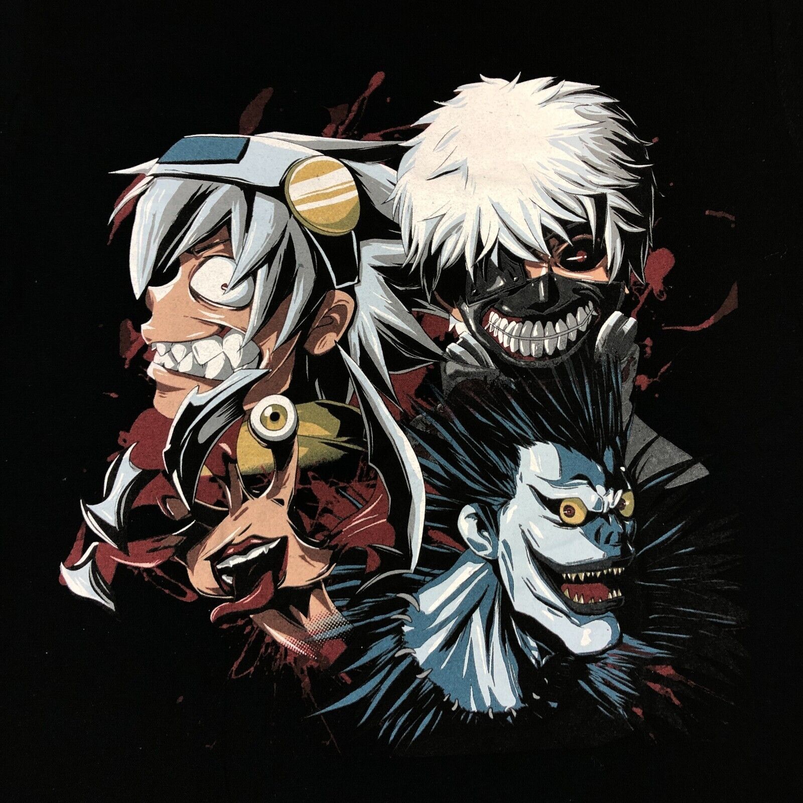 Vintage Death Note Anime Cartoon Tee T Shirt Size Small S B3 Size US S / EU 44-46 / 1 - 2 Thumbnail