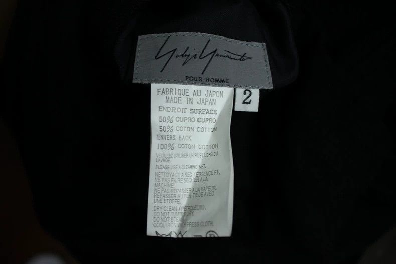 Yohji Yamamoto Yohji Yamamoto size 2 09 Double Pants with Knife Pocket pa Size US 28 / EU 44 - 6 Thumbnail