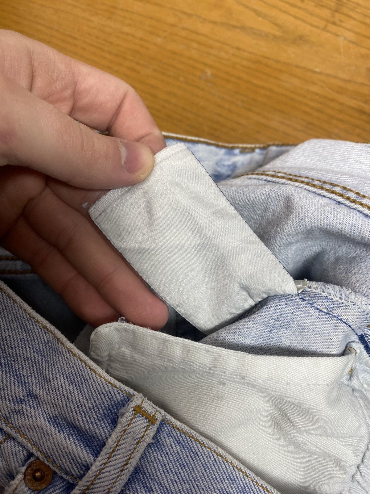 Levi's × Levi's Vintage Clothing × Vintage Vintage 90s Levi’s 501 jeans denim Size US 36 / EU 52 - 8 Thumbnail