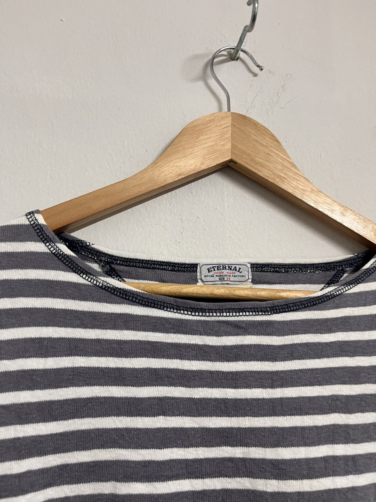 Eternal bitchu kurashiki factory ETERNAL stripe tee Size US M / EU 48-50 / 2 - 4 Thumbnail