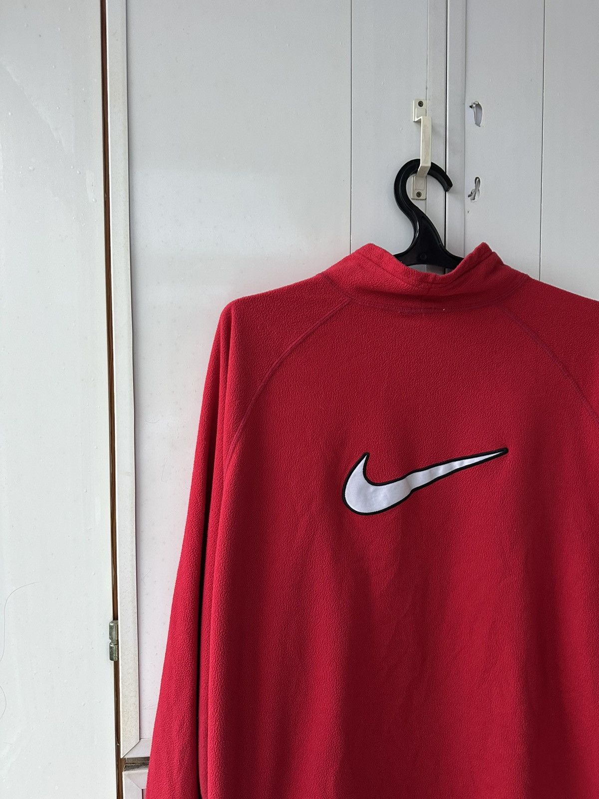 Nike Vintage Nike Fleece Jacket Big Logo Size US XL / EU 56 / 4 - 13 Thumbnail