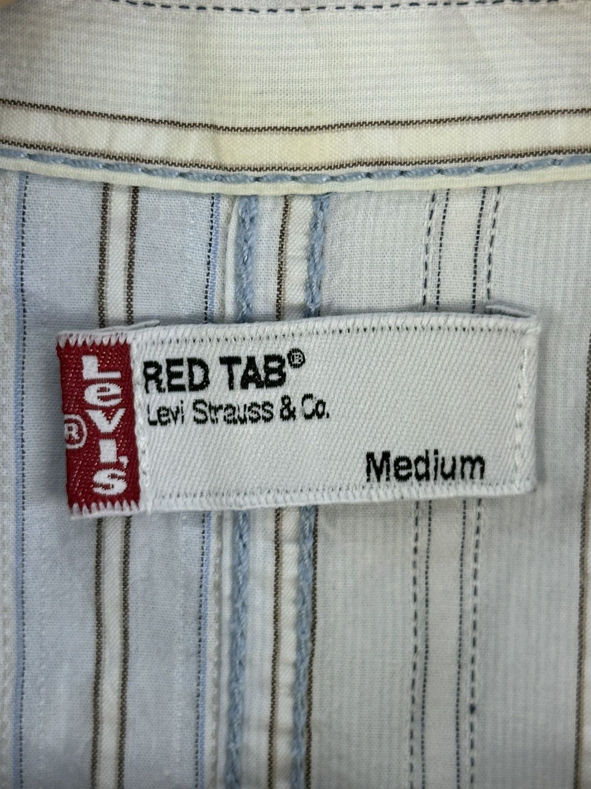 Levi's Levis Red Tab Two Tone Worker Shirt Size US M / EU 48-50 / 2 - 12 Thumbnail