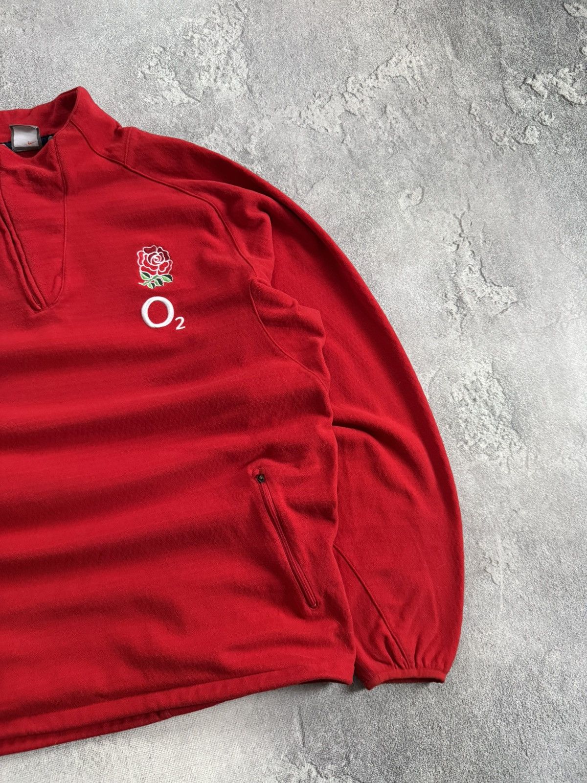 Nike Nike L/size England 🏴󠁧󠁢󠁥󠁮󠁧󠁿 Rugby team fleece sweatshirts teddy Size US L / EU 52-54 / 3 - 14 Thumbnail